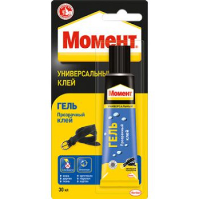 Клей в шоу-боксе 30мл МОМЕНТ Гель