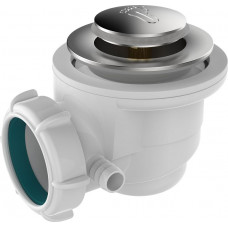 Сифон для душевого поддона Aquant Клик-клак (1 1/2" - 40/50мм.)