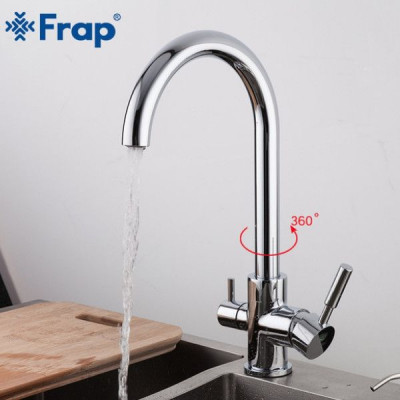 Смеситель для кухни Frap F4352 под фильтр  Хром
